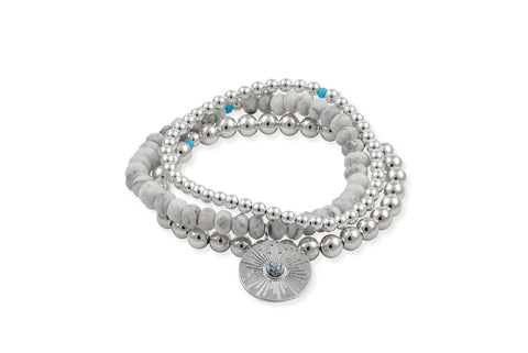 Sun Child - Silver/White